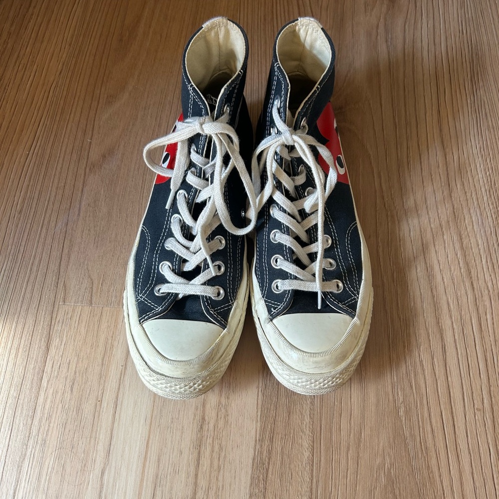 Comme des Garcons Converse High-Top Sneakers